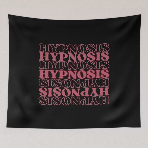 Item preview, Hypnosis Pink Typography designed and sold by HypnoMemers.