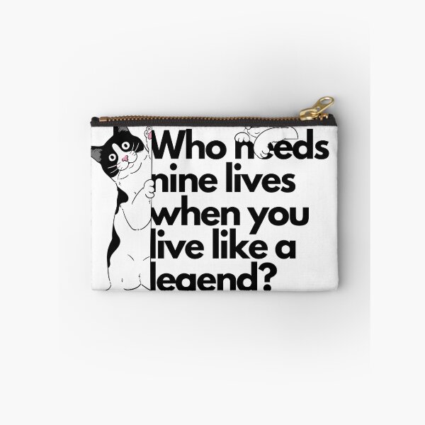 Item preview, cat,Who needs nine lives when you live like a legend? designed and sold by L Samos.
