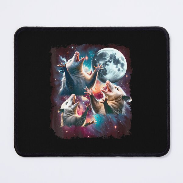 Item preview, Three Opossum Moon 3 Possum Moon Funny Weird Cursed Meme designed and sold by AdolfoSClay.