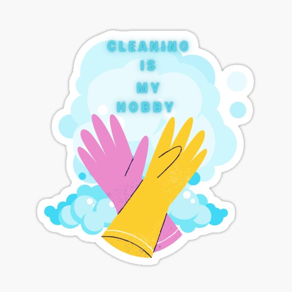 Item preview, Cleaning sticker designed and sold by jckali.