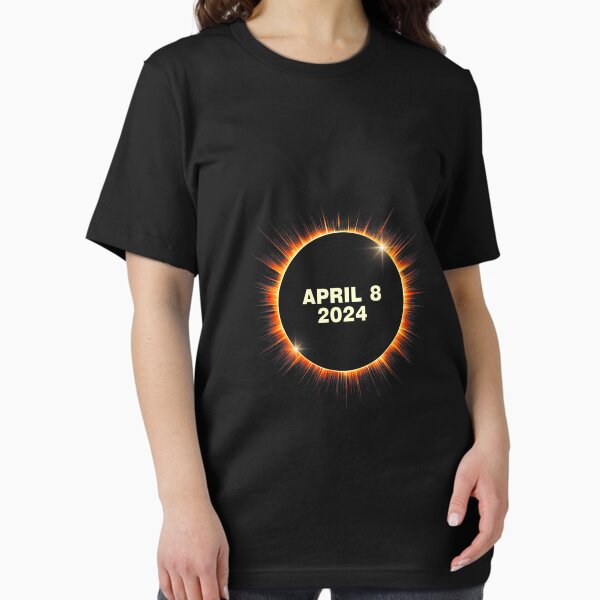 Item preview, Total Solar Eclipse April 8Th 2024 Men Women designed and sold by AdolfoSClay.