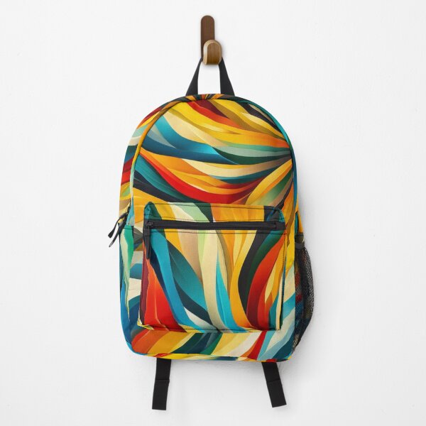 Item preview, Dynamic Spectrum: Abstract Geometric Composition" designed and sold by Ace Apparel Attire.