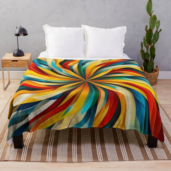 Item preview, Dynamic Spectrum: Abstract Geometric Composition" designed and sold by Ace Apparel Attire.