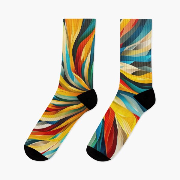 Item preview, Dynamic Spectrum: Abstract Geometric Composition" designed and sold by Ace Apparel  Attire.