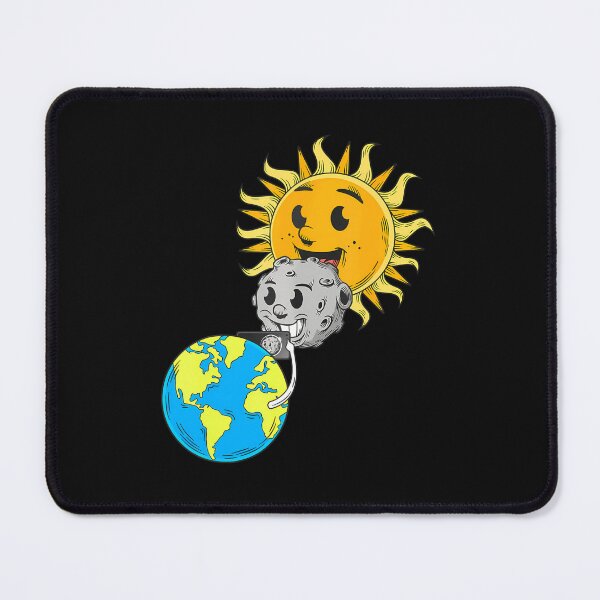 Item preview, Total Solar Eclipse Earth Moon Sun Photobomb Lover Gag designed and sold by AdolfoSClay.