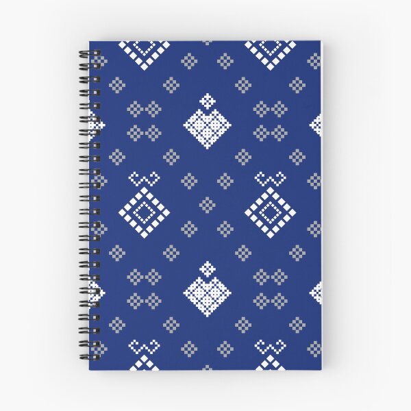 Item preview, Blue ethnic pattern designed and sold by Horizonie.