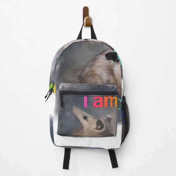 Item preview, I Am Having A Crisis Possum Word Art designed and sold by wildaivelisse.
