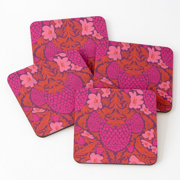 Item preview, Golly Berry Electric Damask designed and sold by Rochelle Carr.
