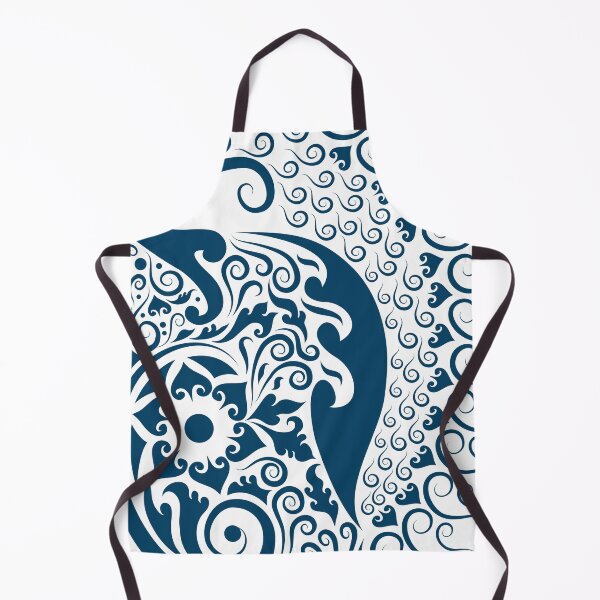 Item preview, Polynesian vintage Clipart , Tribal art .Maori Traditional pattern. Blue and white by Mill2023 designed and sold by Mill2023.
