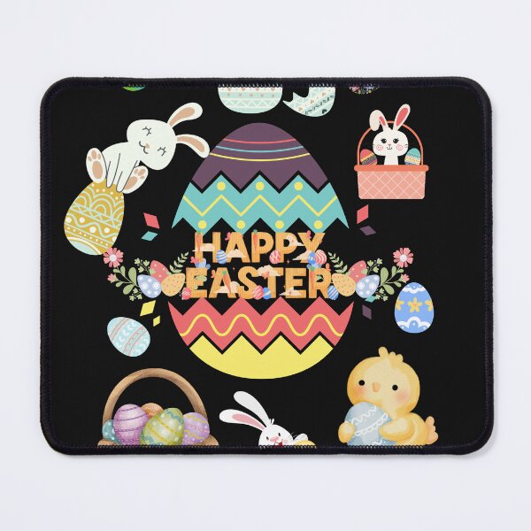 Item preview, Happy Easter rabbit and easter egg No.2 designed and sold by DigiArtNDesign.