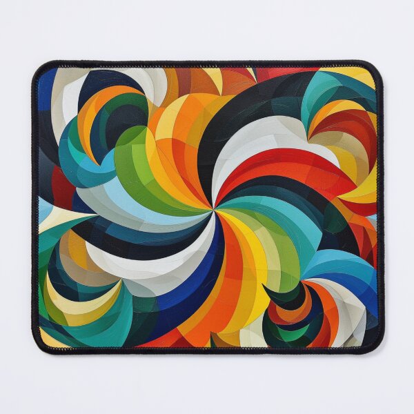 Item preview, Vibrant Vortex: Colorful Abstract View designed and sold by Ace Apparel  Attire.