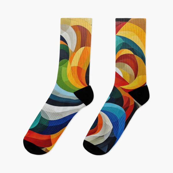 Item preview, Vibrant Vortex: Colorful Abstract View designed and sold by Ace Apparel  Attire.