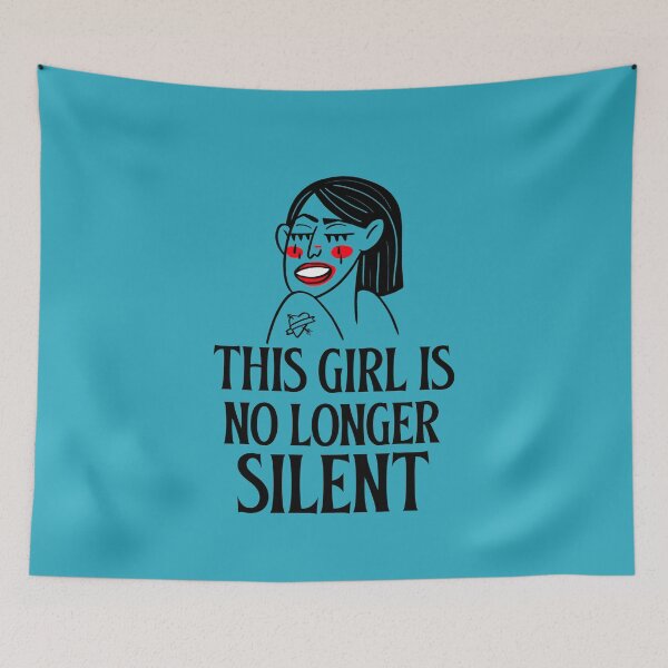 Item preview, This Girl is no Longer Silent designed and sold by 87-Aesthetics.