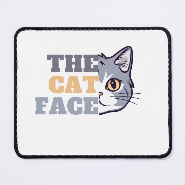 Item preview, the cat face designed and sold by L Samos.