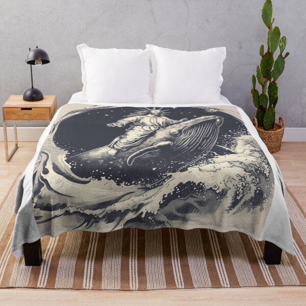 Item preview, Jesus rides a Humpback whale designed and sold by Rockwpapart.