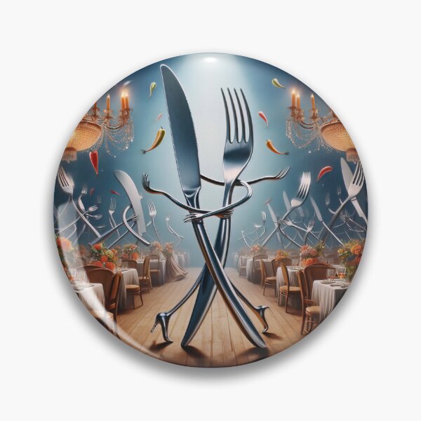 Item preview, The Fork Ran Away with the Knife  designed and sold by CarolM.
