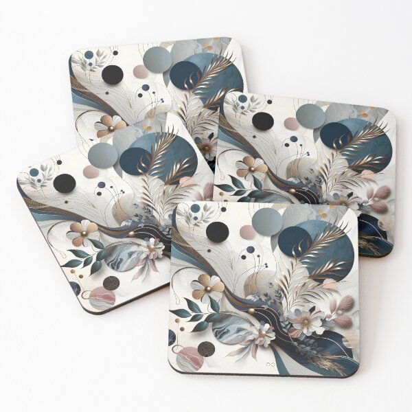 Item preview, Modern Abstract Floral Elegance designed and sold by chi3-jp.