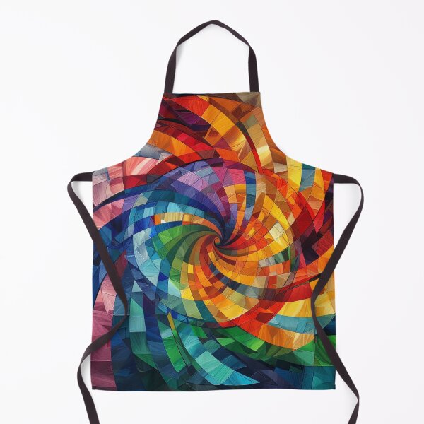 Artikelvorschau, Komplizierte Illusionen: Wirbelnde Farben und Formen entworfen und verkauft von Ace Apparel Attire.