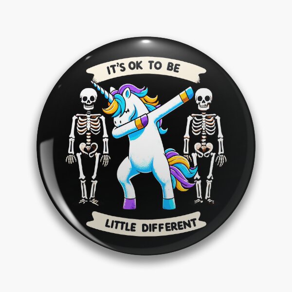 Item preview, it's ok to be a little different-,Diabetic Alert day -unicorn designed and sold by toobel.