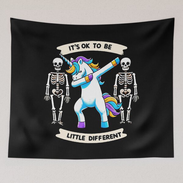 Item preview, it's ok to be a little different-,Diabetic Alert day -unicorn designed and sold by toobel.