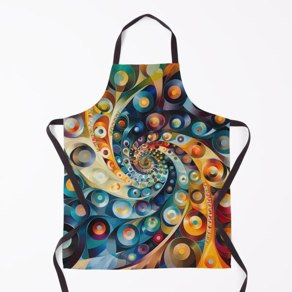 Item preview, Ethereal Enigma: Abstract Colorful Formation designed and sold by Ace Apparel Attire.