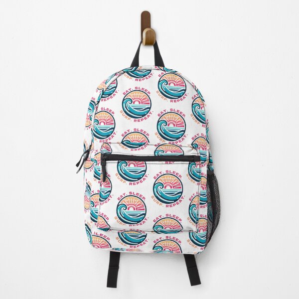Item preview, Funny Surfing Eat Sleep Surf Repeat Surfer designed and sold by TKsTees.