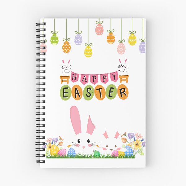 Item preview, Happy Easter rabbit and easter egg No.1 designed and sold by DigiArtNDesign.