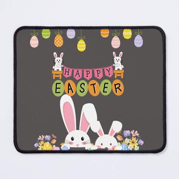 Item preview, Happy Easter rabbit and easter egg No.1 designed and sold by DigiArtNDesign.