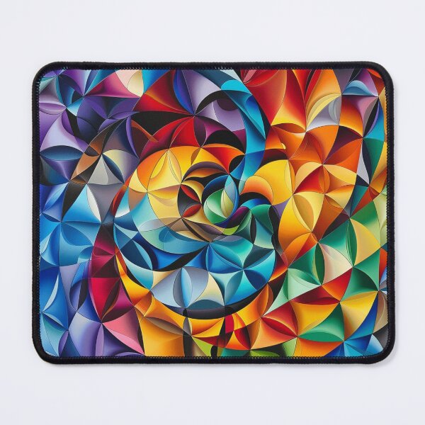 Item preview, Radiant Revelations: Dynamic Abstract View designed and sold by Ace Apparel Attire.