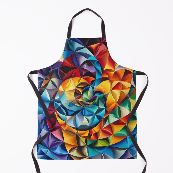 Item preview, Radiant Revelations: Dynamic Abstract View designed and sold by Ace Apparel Attire.