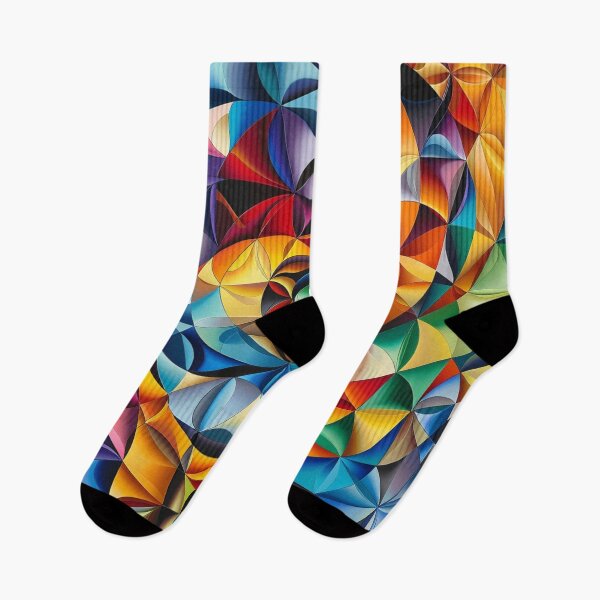 Item preview, Radiant Revelations: Dynamic Abstract View designed and sold by Ace Apparel  Attire.