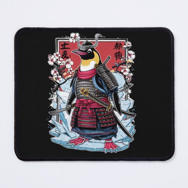 Item preview, Samurai Penguin Art designed and sold by Obsidian Ink by Wilshire.