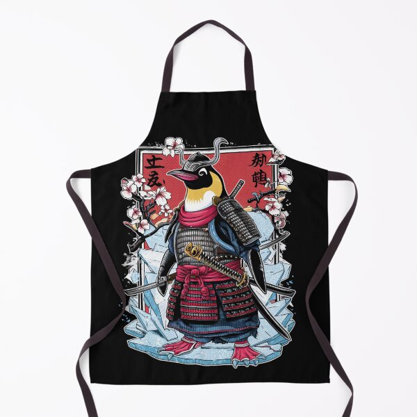 Item preview, Samurai Penguin Art designed and sold by Obsidian Ink by Wilshire.