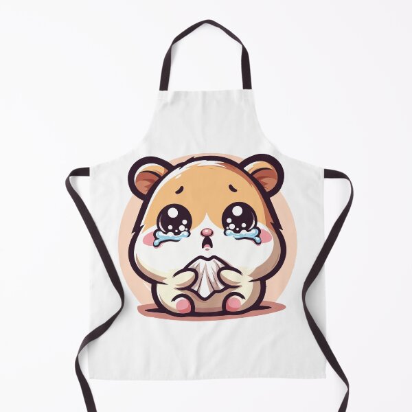 Item preview, Sad Hamster Wiping Tears with Tissue designed and sold by Colorful Dreams.