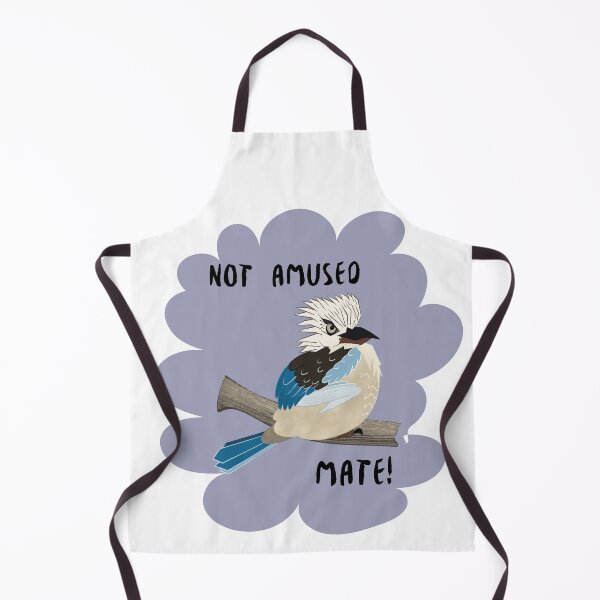 Item preview, Not Amused Mate Grumpy Kookaburra designed and sold by lozsart.