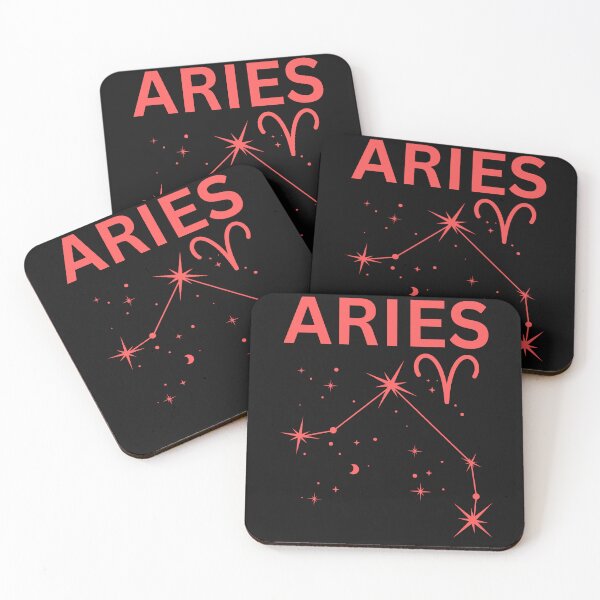 Item preview, Zodiac Inspired Aries Print designed and sold by Thehatinthecat.