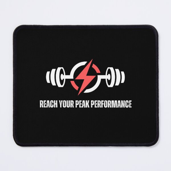 Item preview, Fitness Design - Gym Quotes Design - Workout Design - Reach Your Peak Performance Design - designed and sold by PowerKanjiFit.