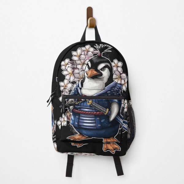 Item preview, Samurai Penguin Art designed and sold by Obsidian Ink by Wilshire.