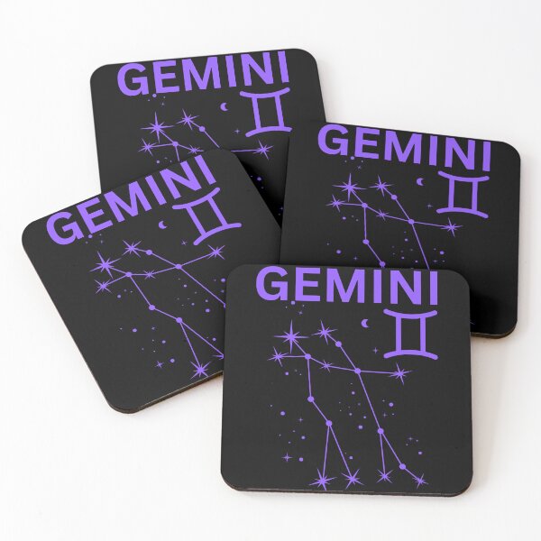 Item preview, Zodiac Inspired Gemini Print designed and sold by Thehatinthecat.