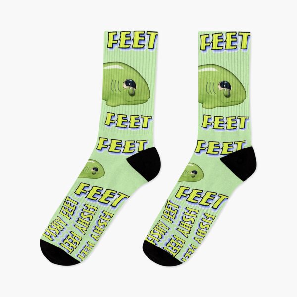Item preview, Fishy Feet Socks designed and sold by kristalcurt.