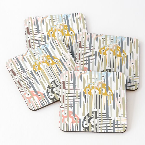 Item preview, Colorful Abstract shapes and stripes Cozy Comforter by Belle Treasure Chest designed and sold by Luetta  Stuger- Fleming.