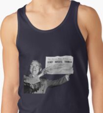 Dewey besiegt Truman Tanktop für Männer