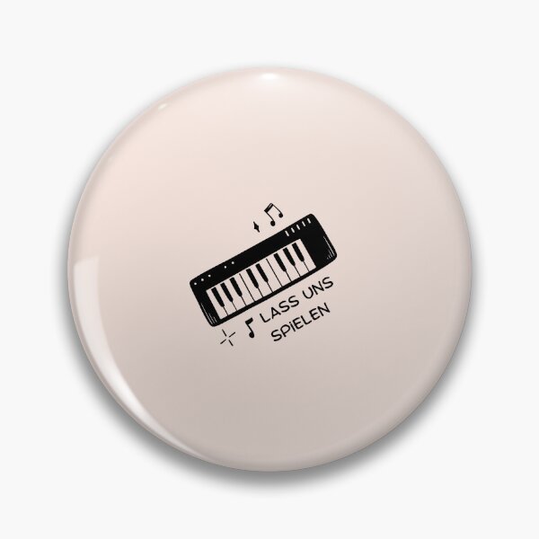 Item preview, lass uns spielen | Keyboard Piano Illustration | Pastel Pink Background designed and sold by RM-Journey.