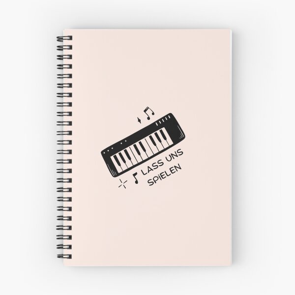 Item preview, lass uns spielen | Keyboard Piano Illustration | Pastel Pink Background designed and sold by RM-Journey.