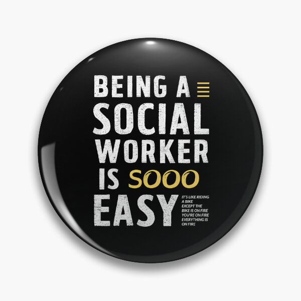 Item preview, Being A Social Worker Is Easy Funny Social Worker Gift designed and sold by VintageCreator.