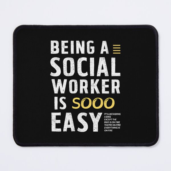 Item preview, Being A Social Worker Is Easy Funny Social Worker Gift designed and sold by VintageCreator.