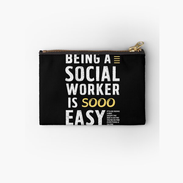Item preview, Being A Social Worker Is Easy Funny Social Worker Gift designed and sold by VintageCreator.