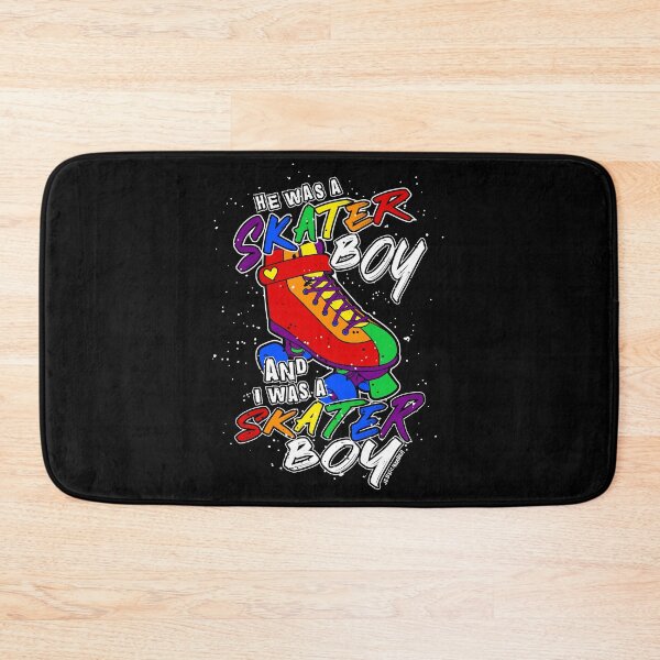Item preview, Gay Roller Skater Boy Rainbow Punk Slogan designed and sold by JessicaAmber.