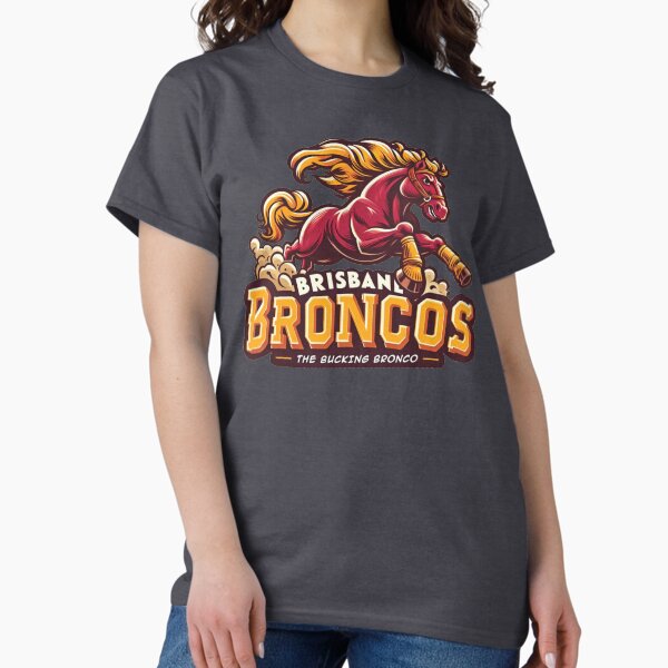 Vista previa del artículo con la obra «Broncos de Brisbane», diseñado y vendido por Zemolee.
