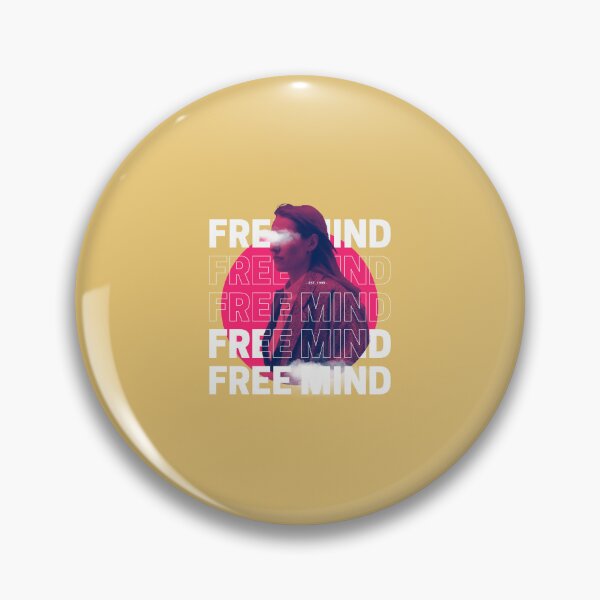 Item preview, FREE MIND | Yellow Background designed and sold by RM-Journey.